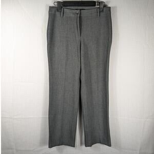 Talbots Heritage Petites 4P Gray Dress Pants Career Trousers Stretch Work Slacks